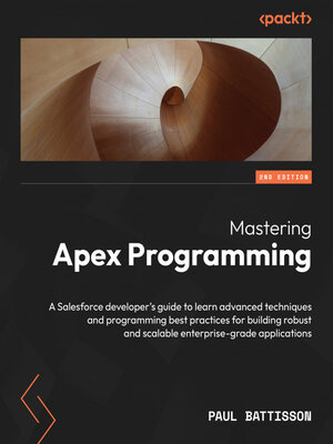 cover image of Mastering Apex Programming